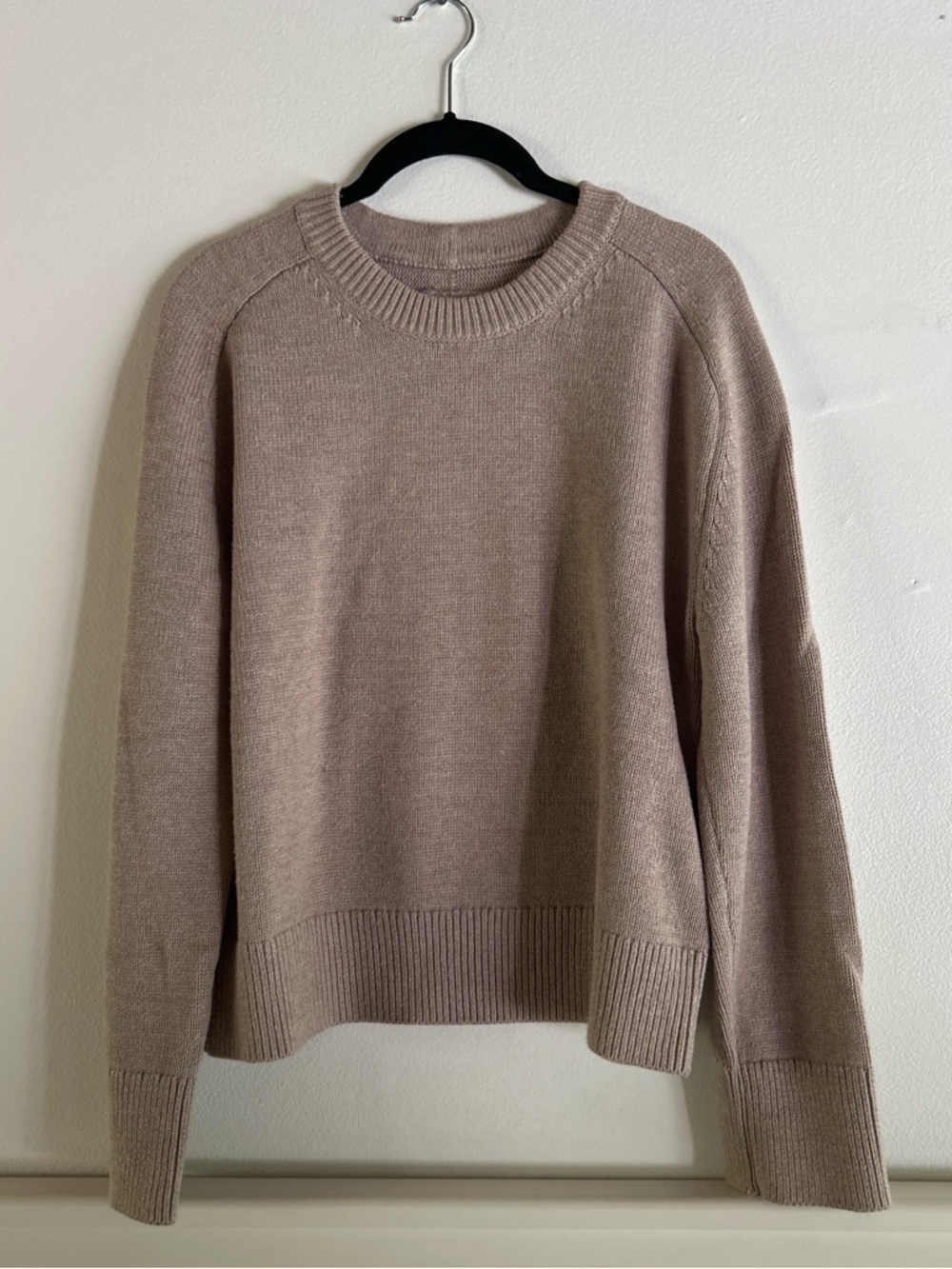 Abercrombie taupe sweater